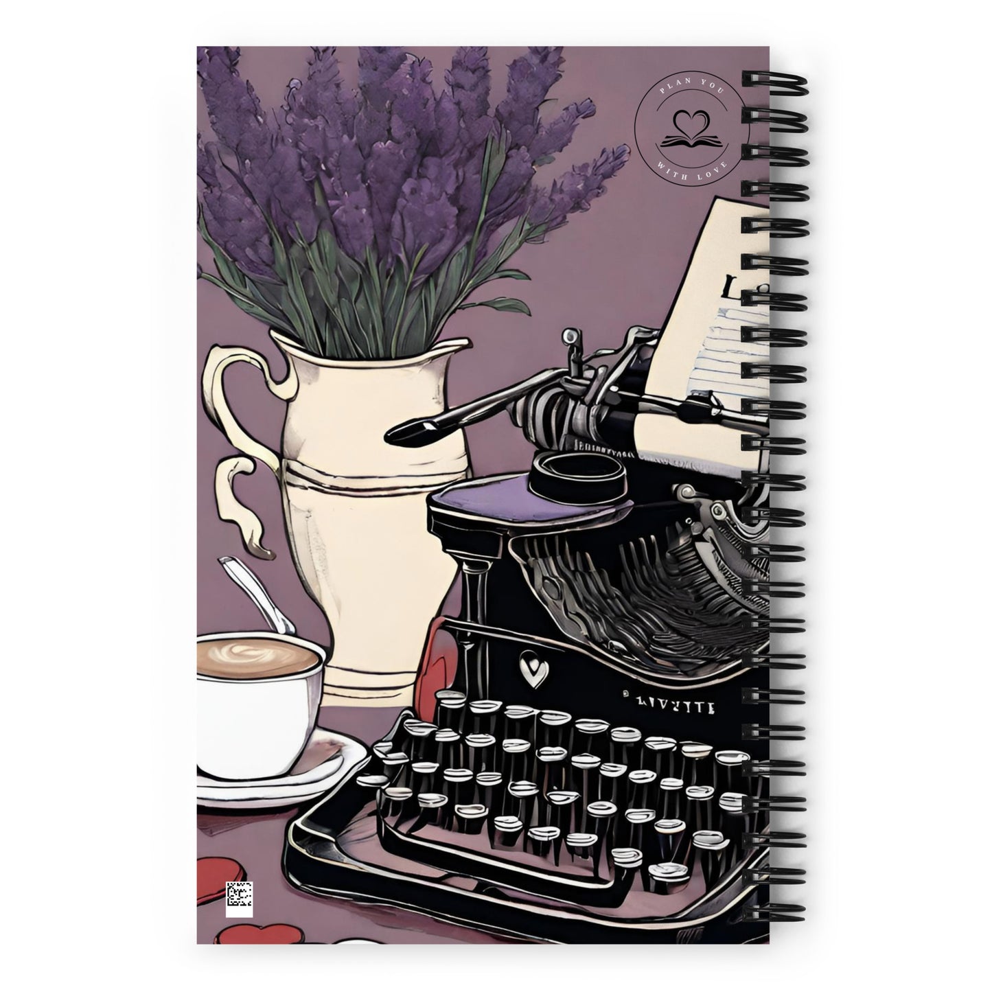 Words Brewed Spiral Notebook